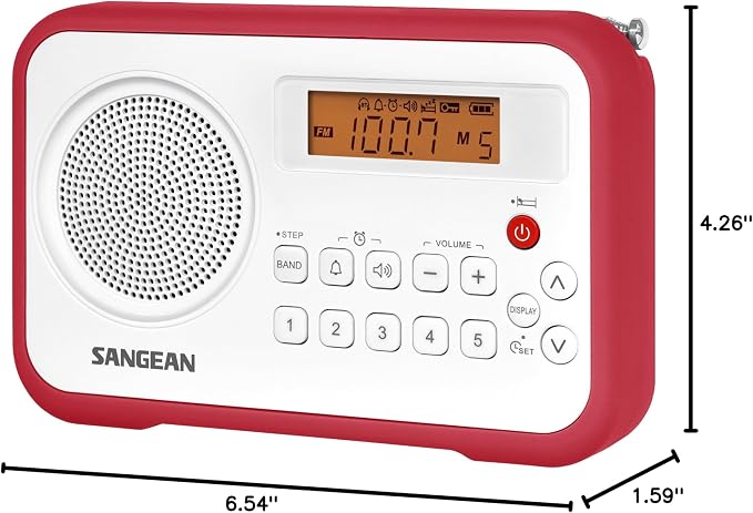 Sangean PR-D18RD AM/FM/Portable Digital Radio - Image 5