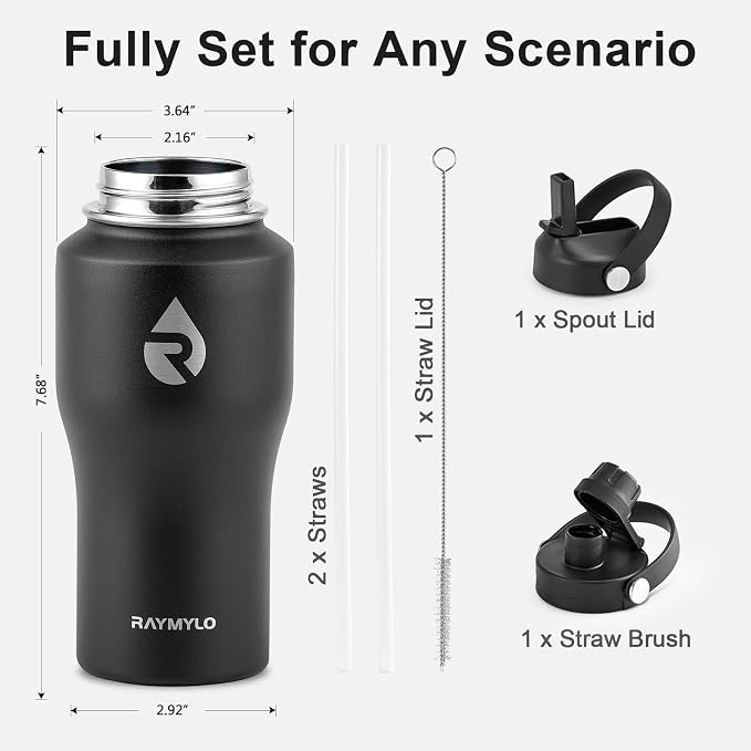 RAYMYLO 18 oz Insulated Water Bottle - Image 6