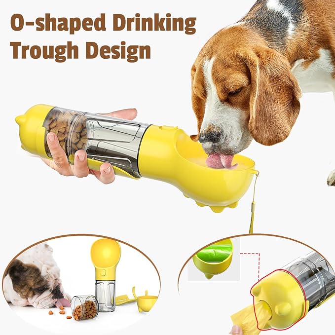 Portable Travel Water Collapsible Bowl Set Dispenser - Image 3