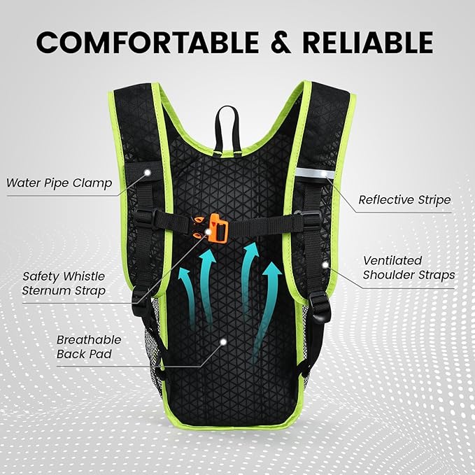 Nepest Kids Hydration Backpack, Mini Water Backpack - Image 3