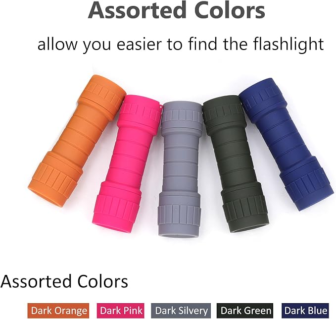 10-Pack Professional Outdoor Mini Flashlights Set, Super Bright 100 Lumen LED - Image 2