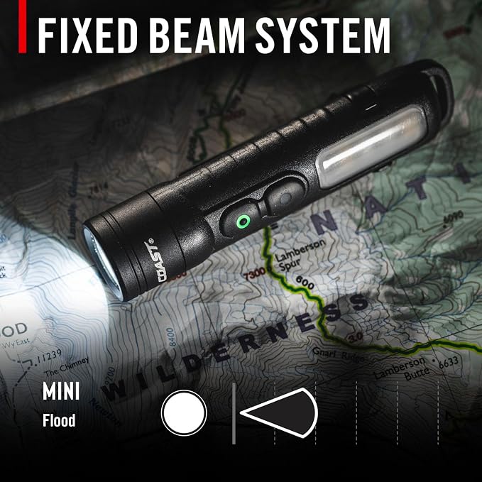 Coast KL35R 600 Lumen Rechargeable LED Pocket Flashlight - Image 6