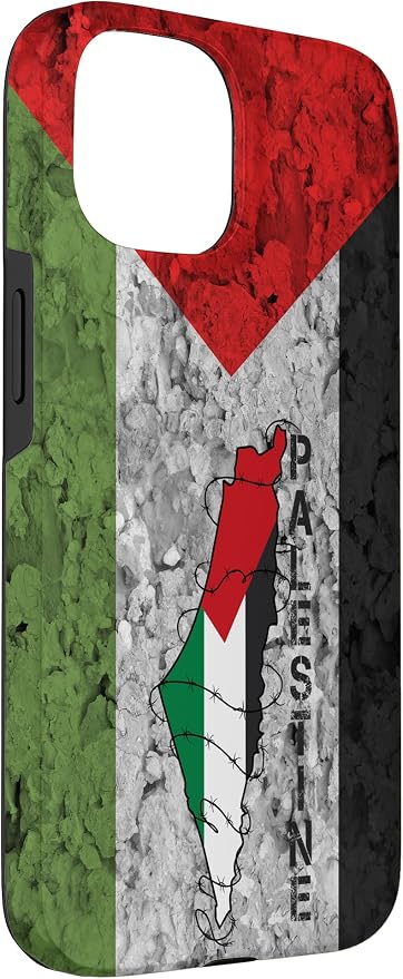 Kufiya PALESTINE Keffiyeh flag, Palestinian Map pattern Case - Image 3