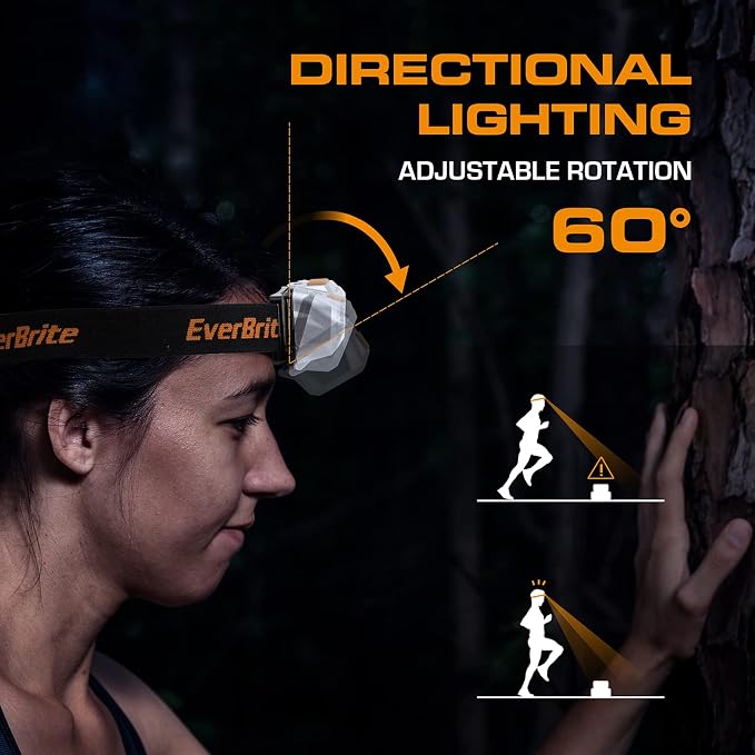 EverBrite LED Headlamp, 4 Lighting Modes, Pivoting Head - Image 4