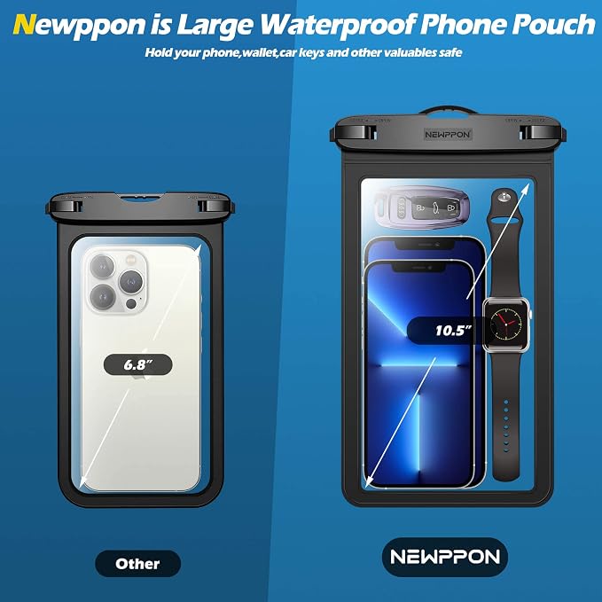 10.5" XL Large Waterproof Phone Pouch - Image 2