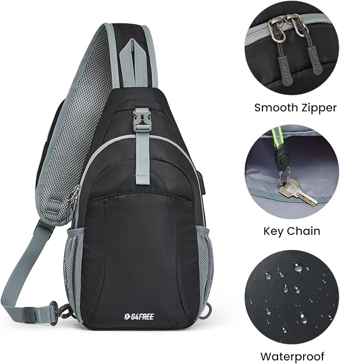 G4Free Sling Bag RFID Crossbody Sling Backpack - Image 5