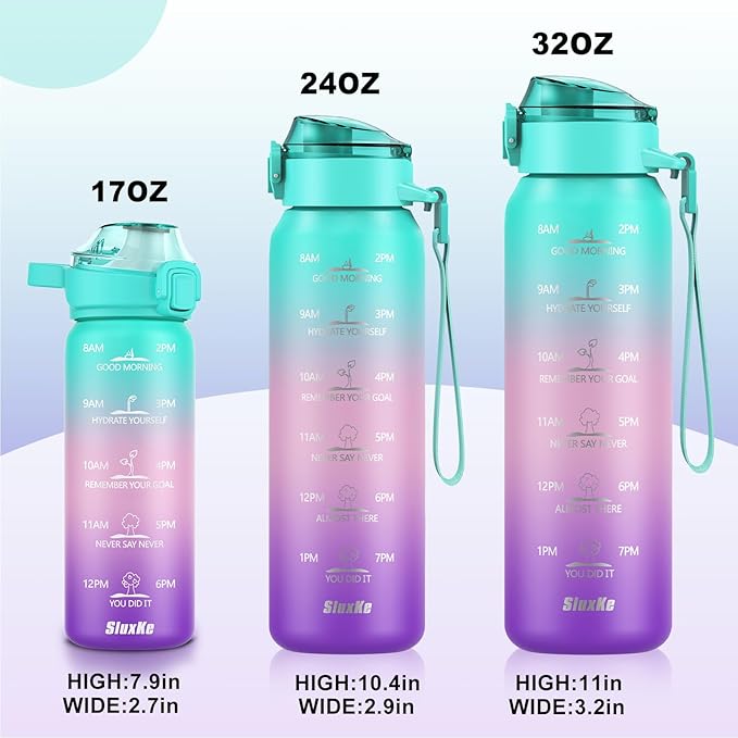 SLUXKE 17oz Insulated Water Bottle - Image 5