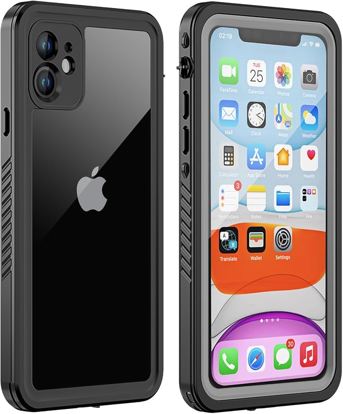 for iPhone 11 Waterproof Case by ZWWADR