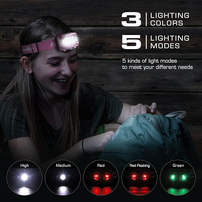 EverBrite Headlamp, 2 Pack Kids Headlamp - Image 2