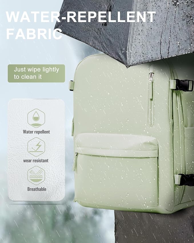 WONHOX Large Travel Backpack Carry on Flight Approved Laptop Work Business - Image 8