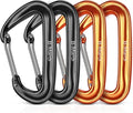 B-Mardi Carabiner Clips Heavy Duty 12kN-Lightweight Locking Carabiners by B-Mardi
