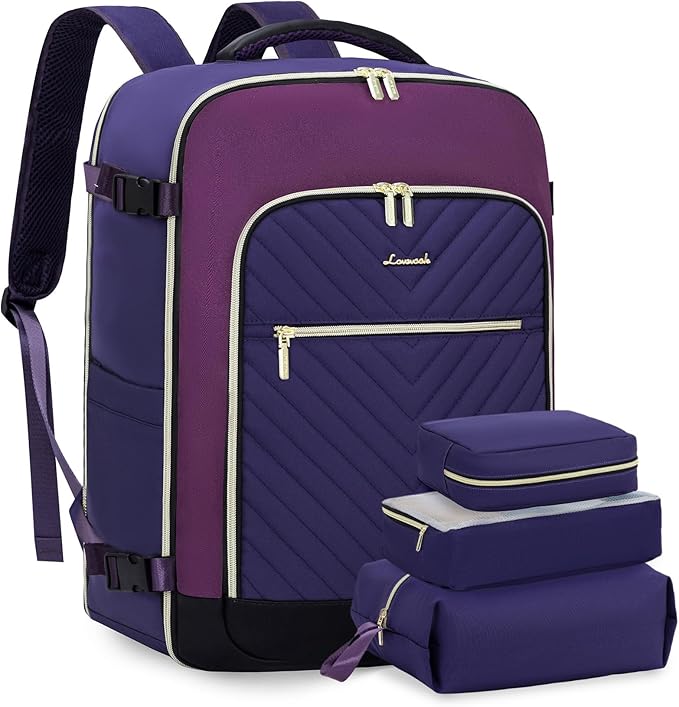 LOVEVOOK Large Travel Backpack for Women, TSA Carry on Backpack for Airplanes by LOVEVOOK