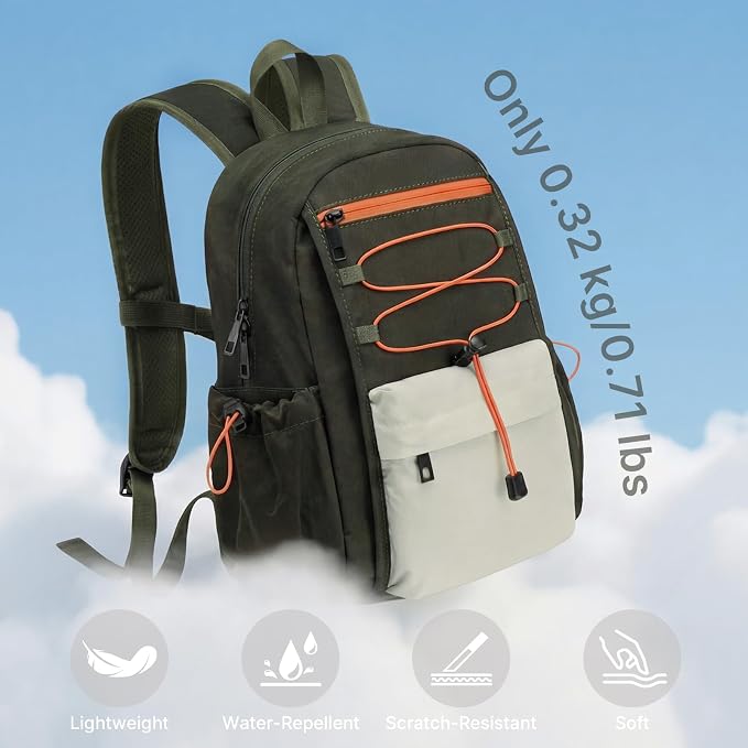 G4Free 10L Small Backpack for Women Men Lightweight Mini Travel Backpacks - Image 6