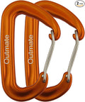 12kN 3.2"x2" Heavy-Duty Carabiner Clips by Outmate