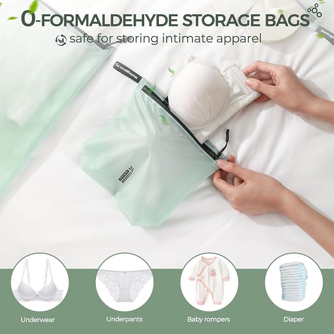 Travel Laundry Bag Ultralight Waterproof Washable Wet Dry Bag - Image 3