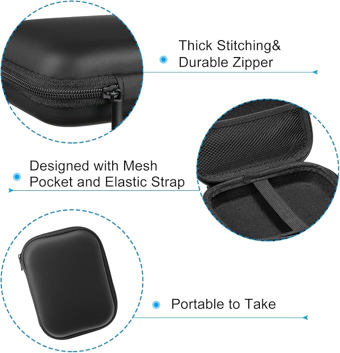 PATIKIL 6.3x5.12 Electronic Organizer Case, Charger Cord - Image 4
