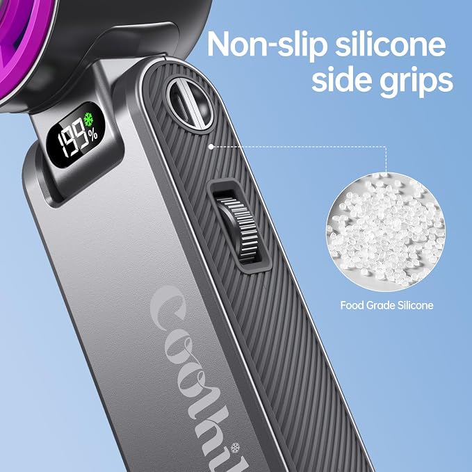 Handheld Portable fan with Turbo Cooling - Image 7