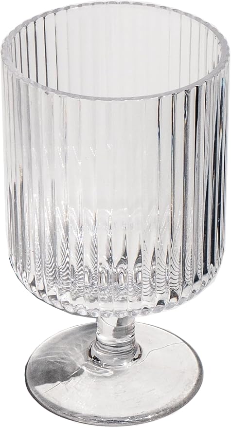 Mesa 10 oz Durable Acrylic Wine Glasses, Shatter-Resistant and Dishwasher-Safe - Image 2