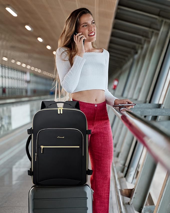 LOVEVOOK Travel Backpack for Women & Men 40L, Airline Approved Carry On - Image 9