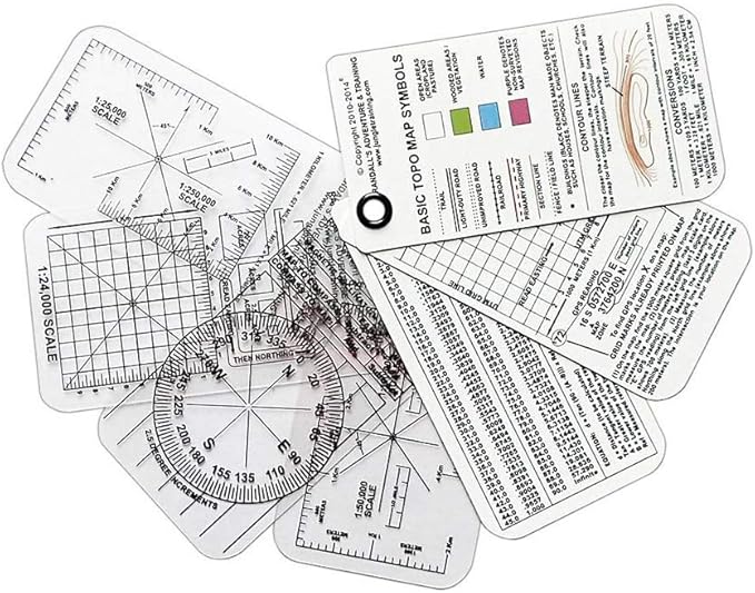 ESEE Randall's Adventure & Training Compass Cards by ESEE