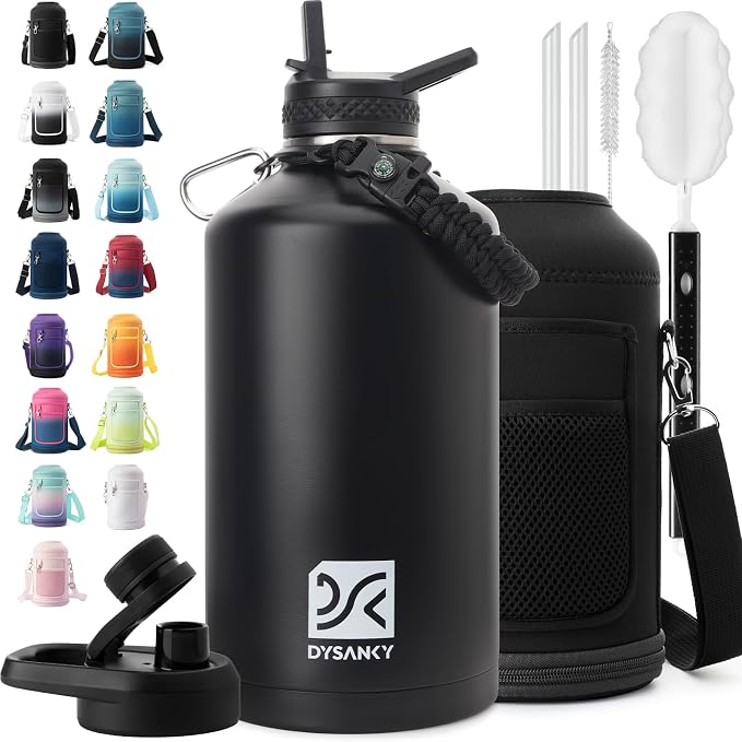 DYSANKY 1 Gallon Water Bottle Insulated | Thickened Stainless Steel Vacuum by DYSANKY