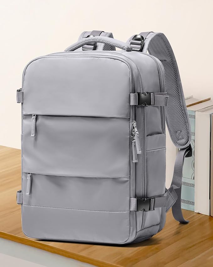 Coowoz Large Travel Backpack For Women Men, Flight Approved, Waterproof Outdoor - Image 2