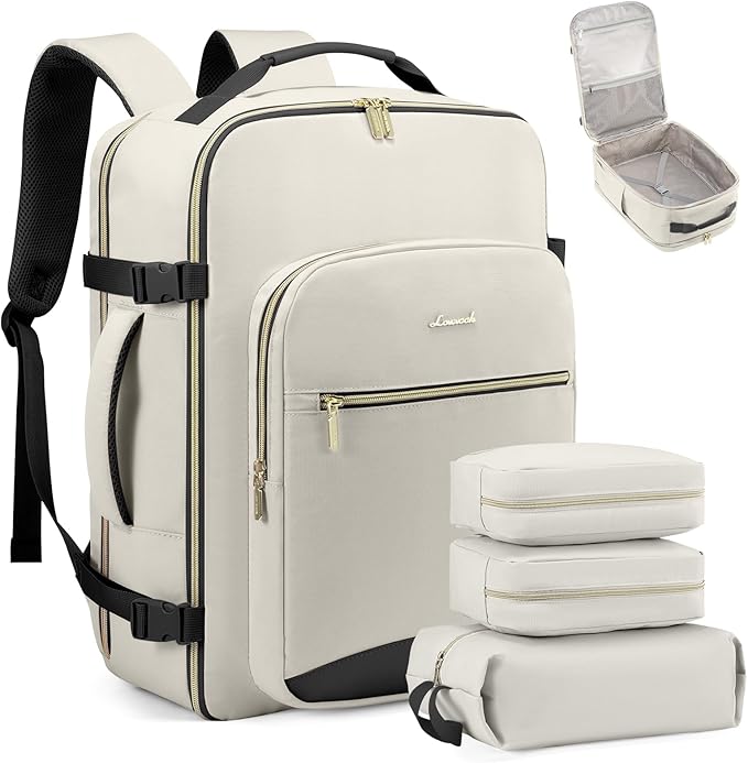 LOVEVOOK Travel Backpack for Women & Men 40L, Airline Approved Carry On by LOVEVOOK