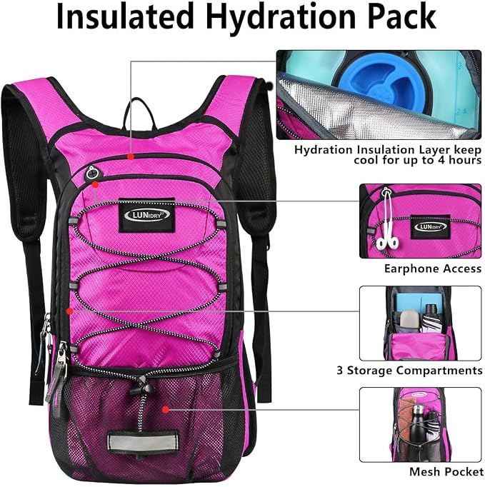 Insulated Hydration Pack Backpack - Image 3