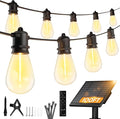 Minetom 100FT Solar-String-Lights-Outdoor-Waterproof, 31+2LED S14 Shatterproof by Minetom
