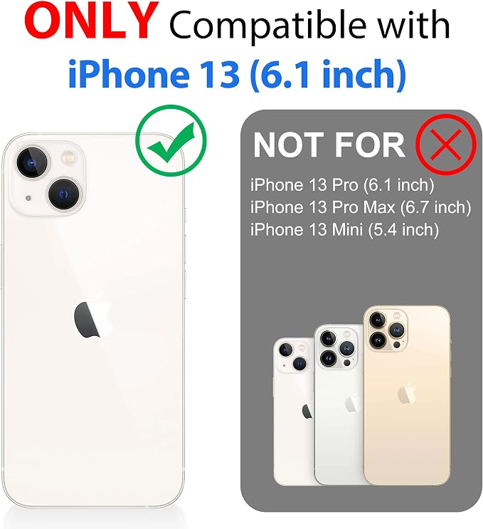 SPORTLINK Waterproof Case for iPhone 13, Shockproof Dustproof 13 Phone Case - Image 2