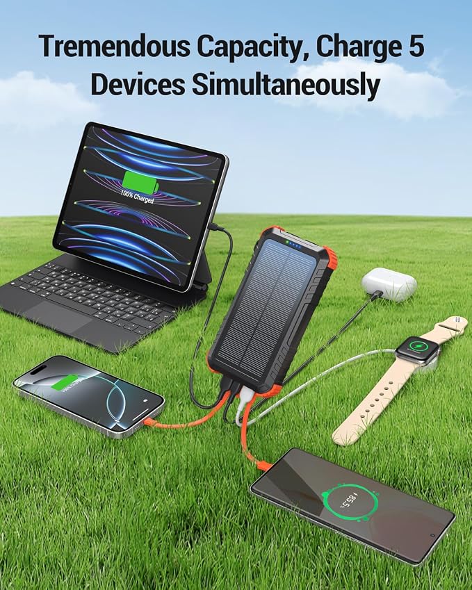 Power-Bank-Solar-Charger 45800mAh Fast Charging - Image 4