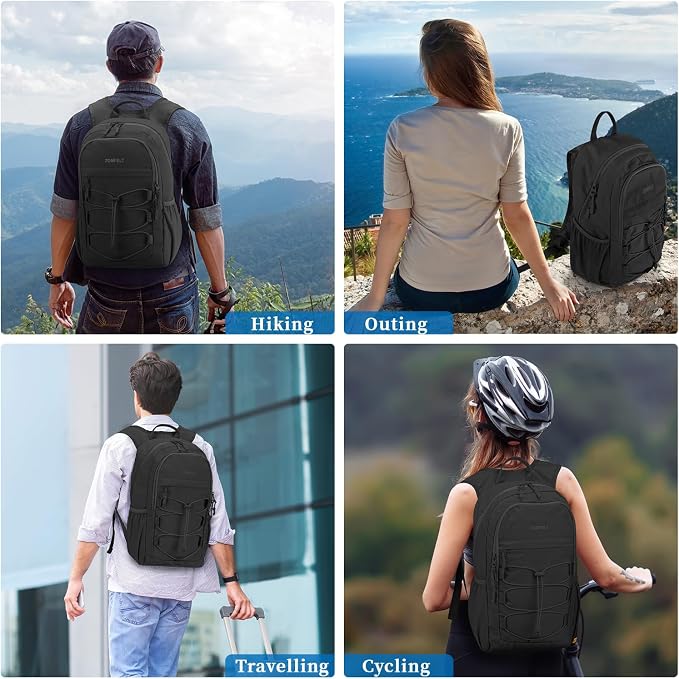ZOMFELT Hiking Backpack for Women Men, 25L Lightweight Packable Backpacks for - Image 5