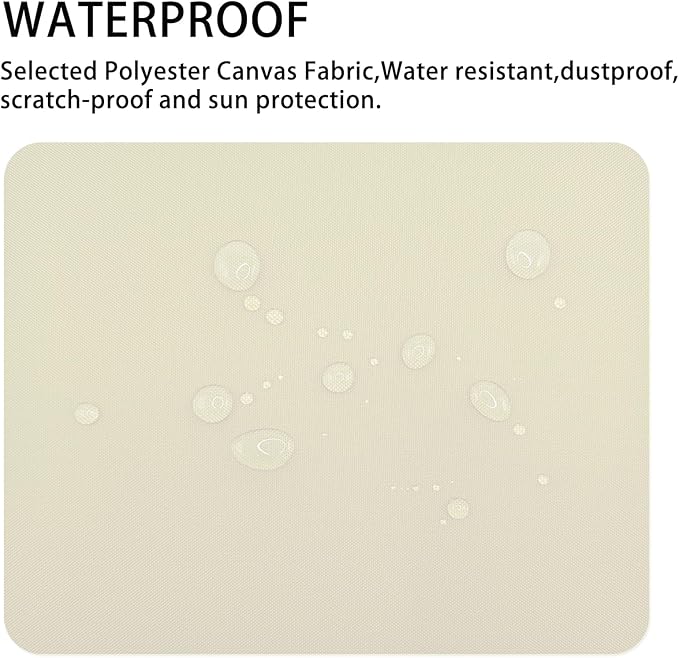 Gheeidau Canvas Repair Patch 9×11 Inch 3Pcs Waterproof Self-Adhesive Fabric - Image 2