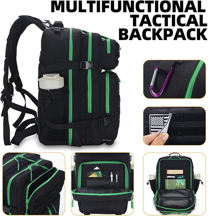 Lovelinks21 25L Tactical Military Backpack Small Travel Rucksack - Image 5