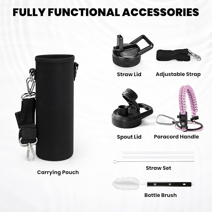 RAYMYLO Insulated Water Bottle 20 oz, Triple Wall Vacuum Stainless Steel - Image 6