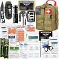 EVERLIT 250 Pieces Survival First Aid Kit IFAK EMT Molle Pouch Survival Kit by EVERLITSURVIVAL