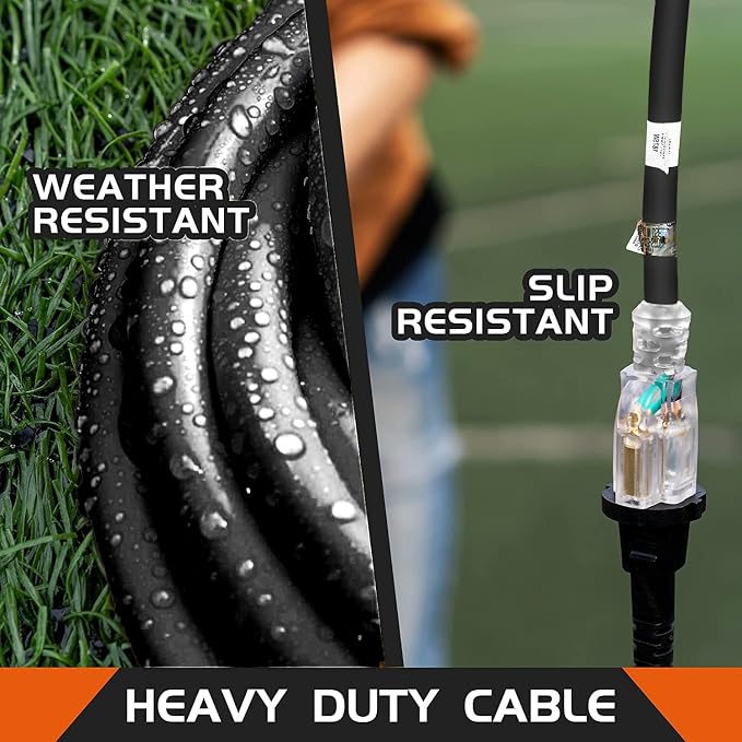 Indoor Outdoor Extension Cord Weatherproof - Image 4