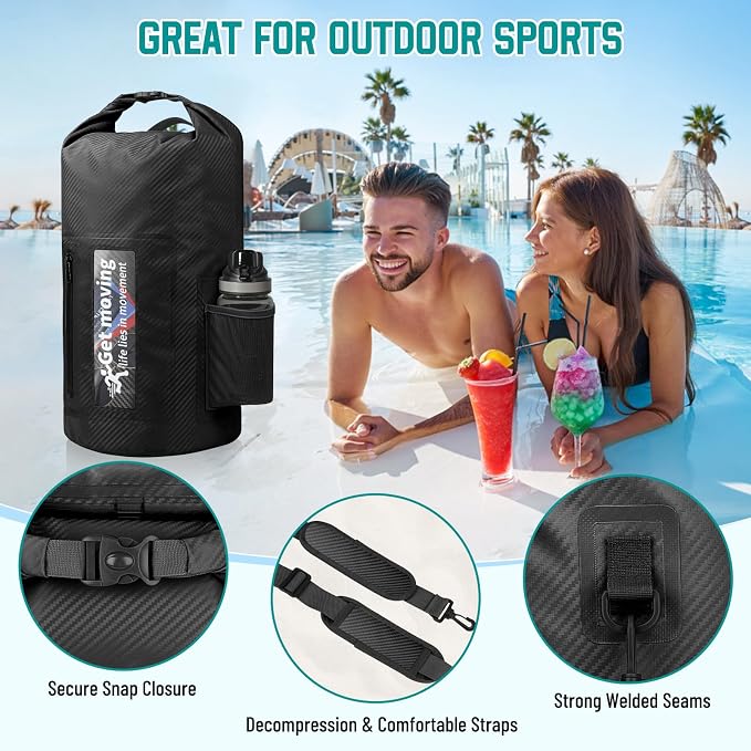 BKNOOU Dry Bag Waterproof Backpack - Image 2
