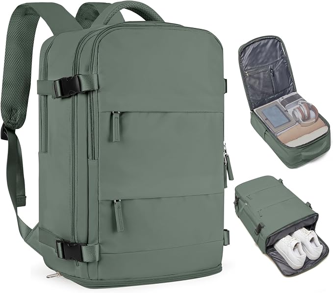 coofay Large Travel Backpack For Women Men Airline Approved Carry On Backpack by coofay
