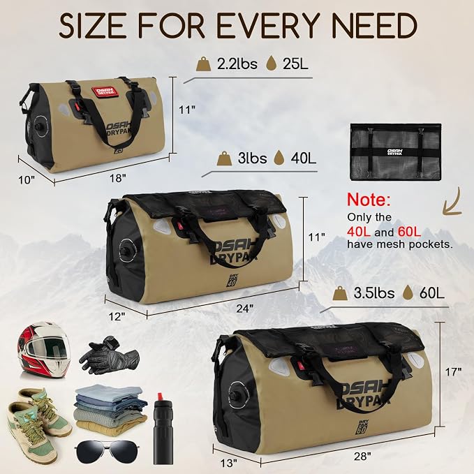 OSAH DRYPAK Waterproof Duffel Bag - Image 2