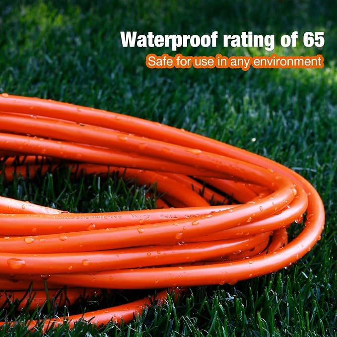 25FT Outdoor Extension Cord, Heavy Duty Extension Cord - Image 6