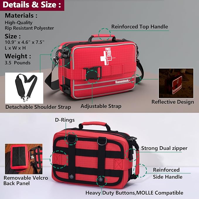 Comprehensive First aid Kits, First Aid Trauma Kit - Image 6