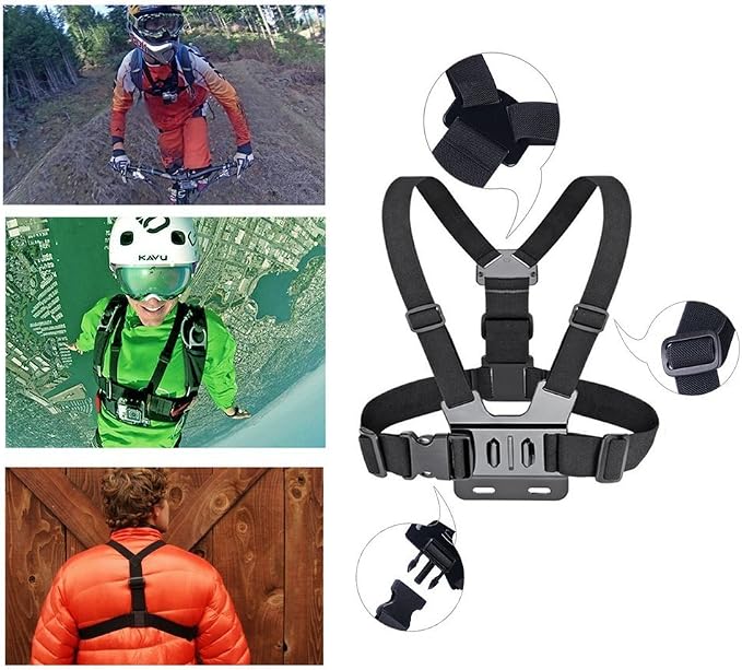 Navitech 18-in-1 Action Camera Accessories Combo Kit - Image 3