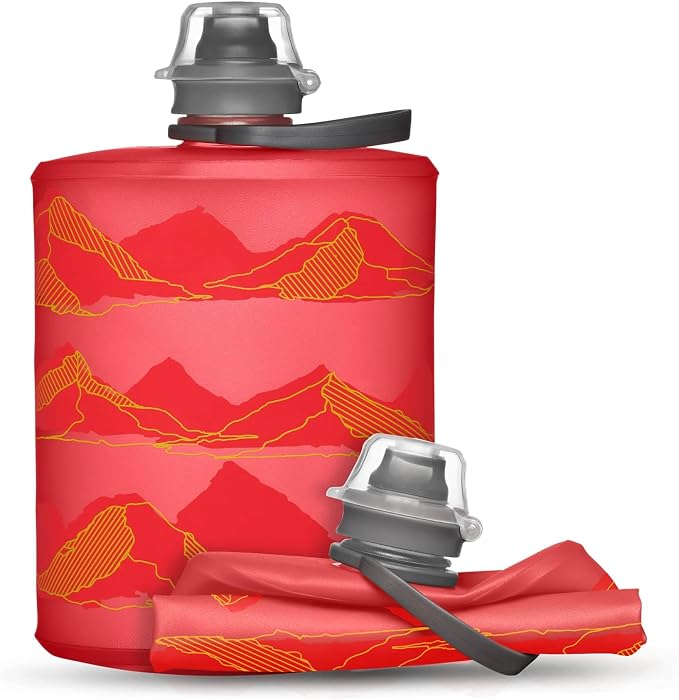 HydraPak Stow Collapsible Water Bottle – 350ml, 1L – Ultralight, Leak-Proof by Hydrapak