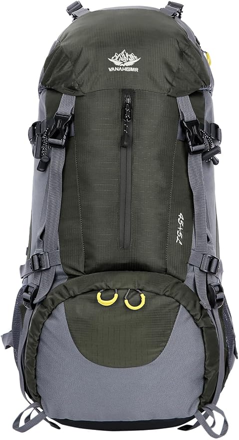 WoneNice 50L Waterproof Hiking Backpack by WoneNice