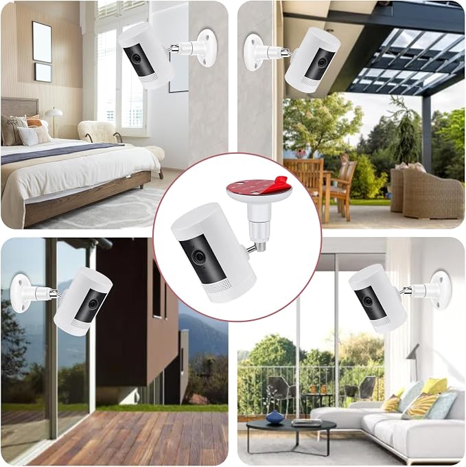 2 Pack Wall Mount Kit, VHB Adhesive or Screw, No Drill, Compatible - Image 8