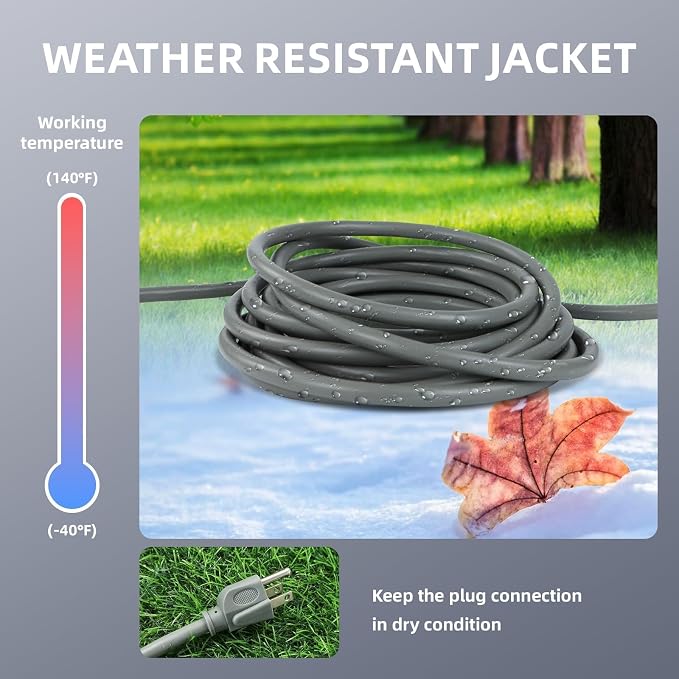 EP 50 Ft Outdoor Extension Cord - Image 4