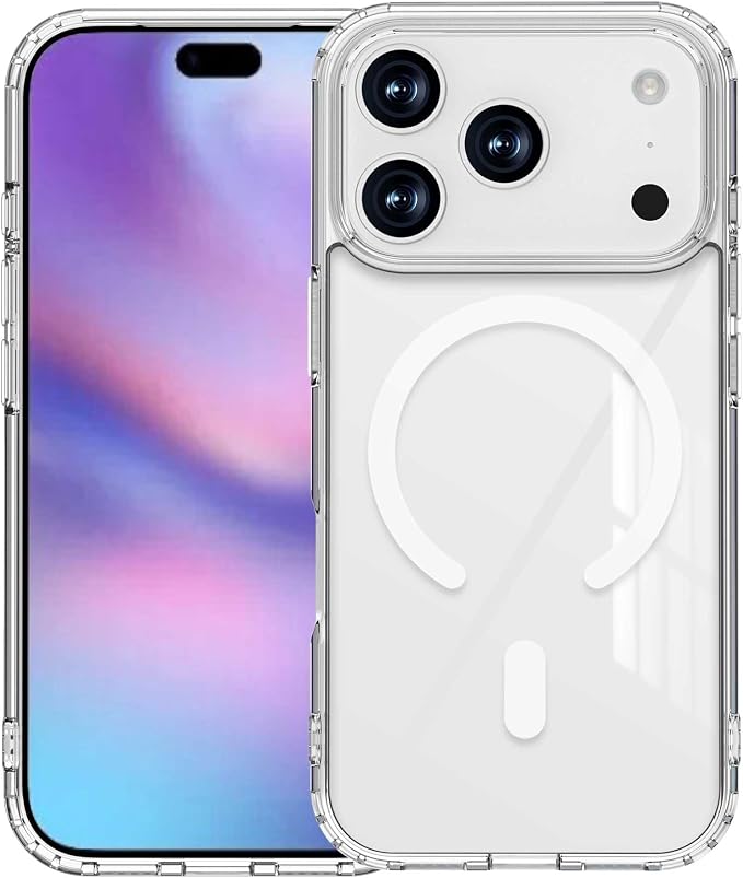 Magnetic Designed for iPhone 17 Pro Case Clear by Unknown