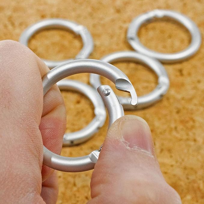 Paracord Planet Spring Gate O Rings – Available in 3/4 Inch and 1 Inch Sizes – - Image 4