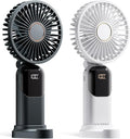 GOCKERA Portable Fan, 4200mAh Battery Operated Fan, 5 Speeds&Digital Display by GOCKERA